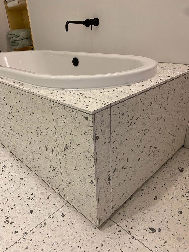 built in bath