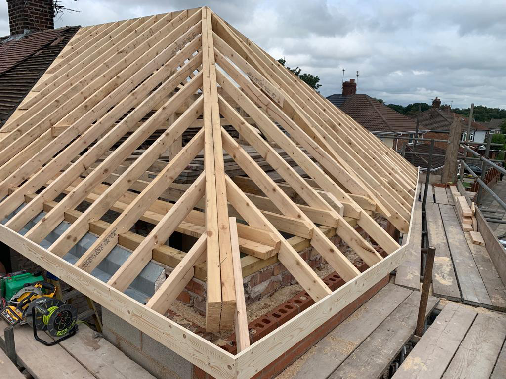 loft extension in progress